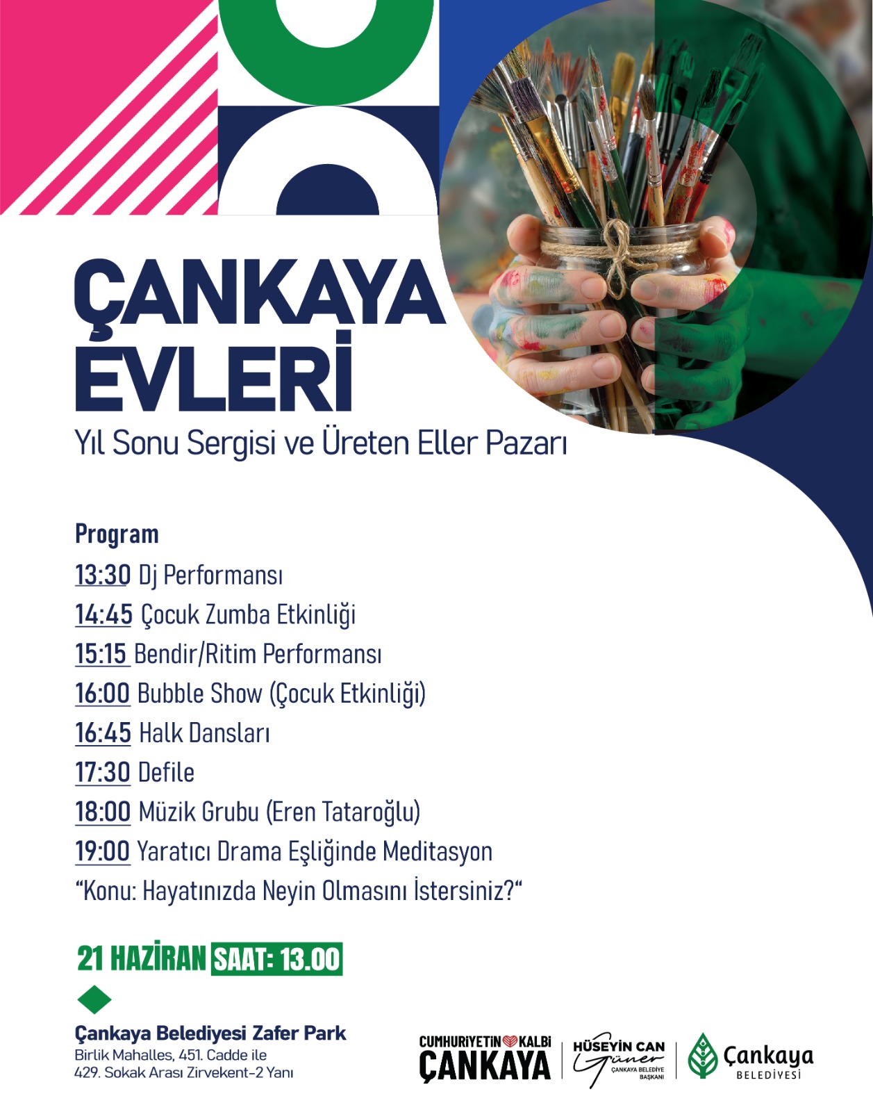 Çankaya Evleri Yıl Sonu Sergisi