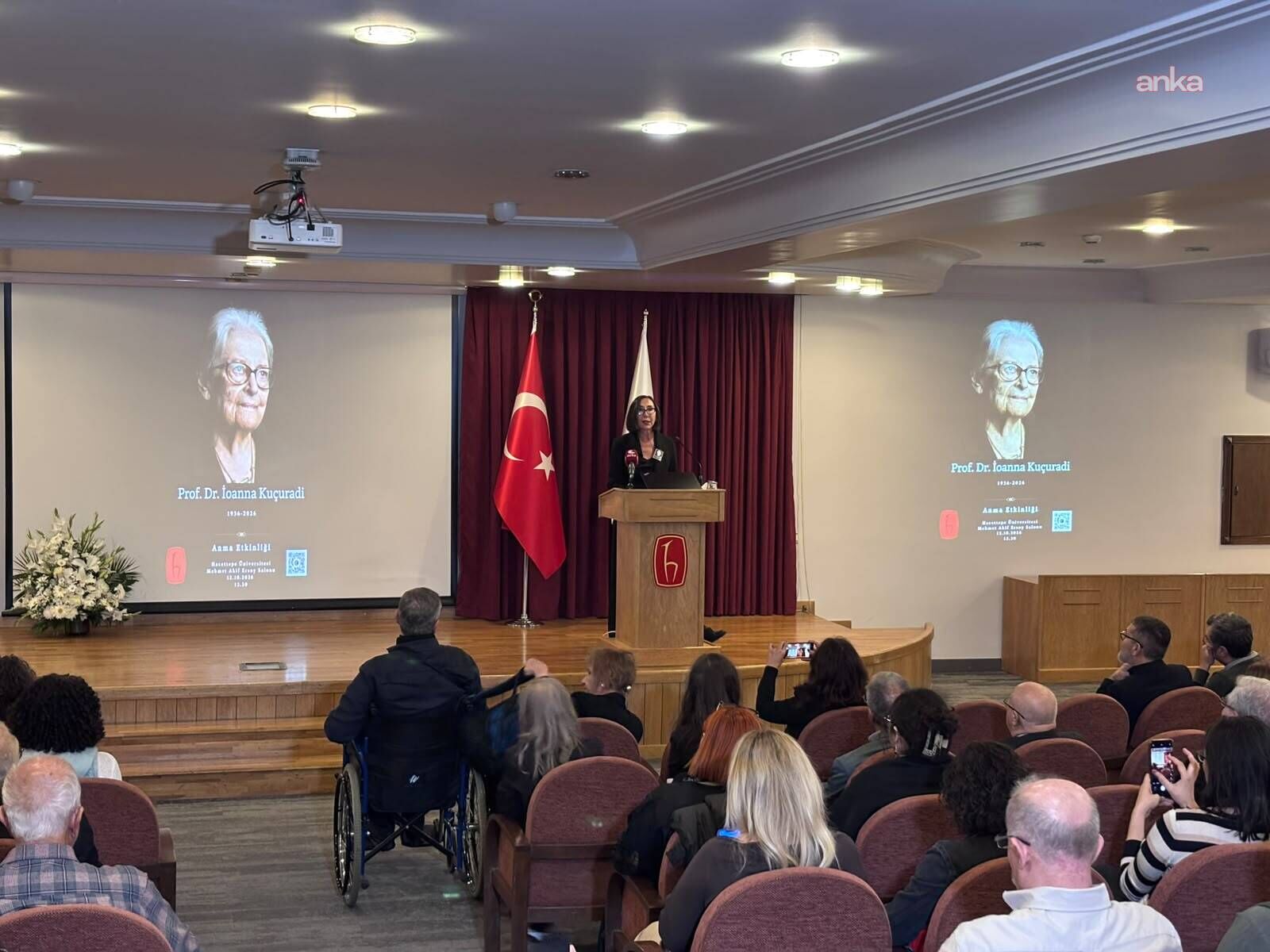 Ioanna Kuçuradi, Hacettepe Üniversitesi'nde Anıldı