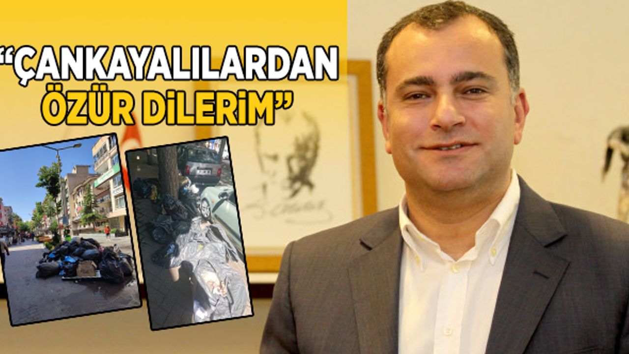Çankaya Belediye Başkanı Alper Taşdelen Çankayalılardan Özür Diledi