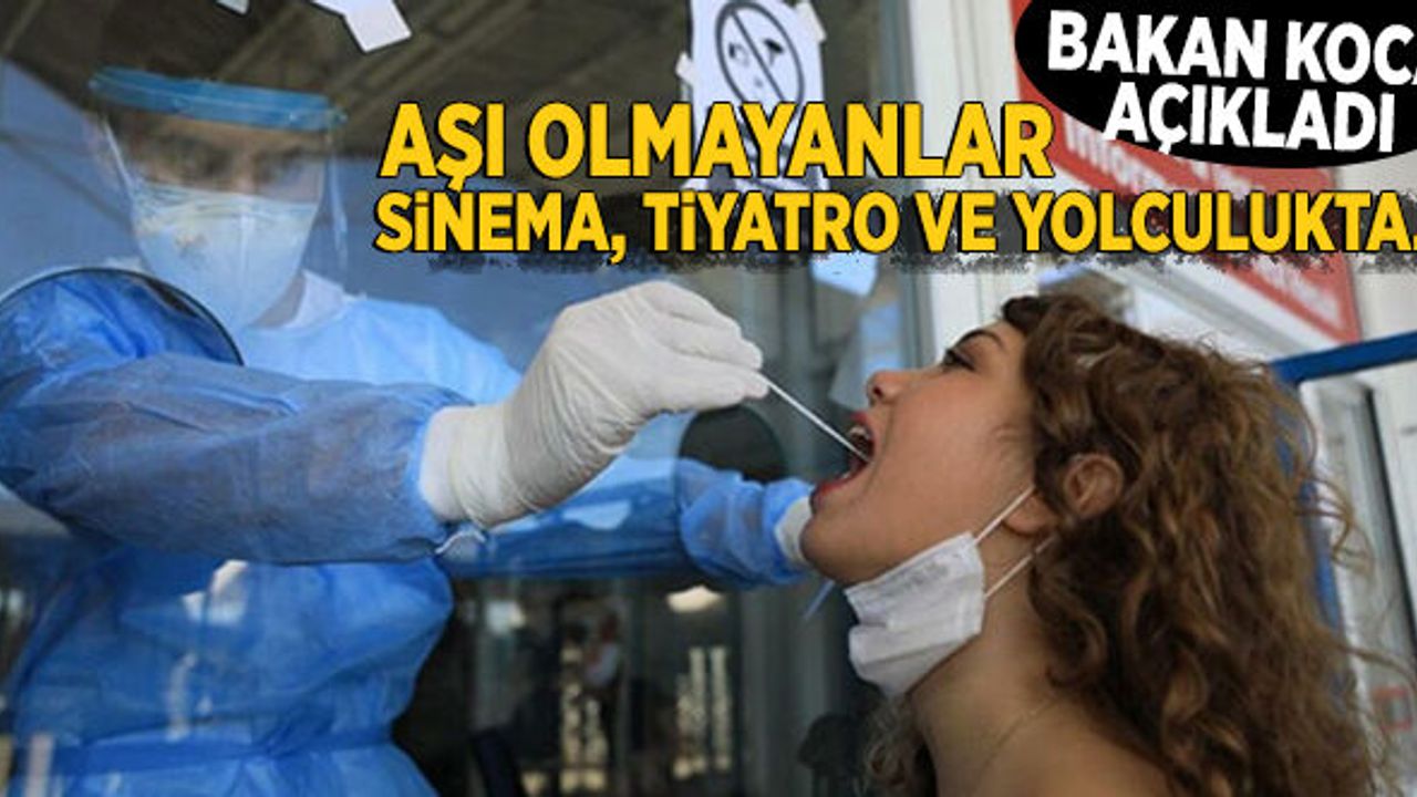 Aşı Olmayanlar İçin Bakan Koca'dan 3 Önemli Mesaj