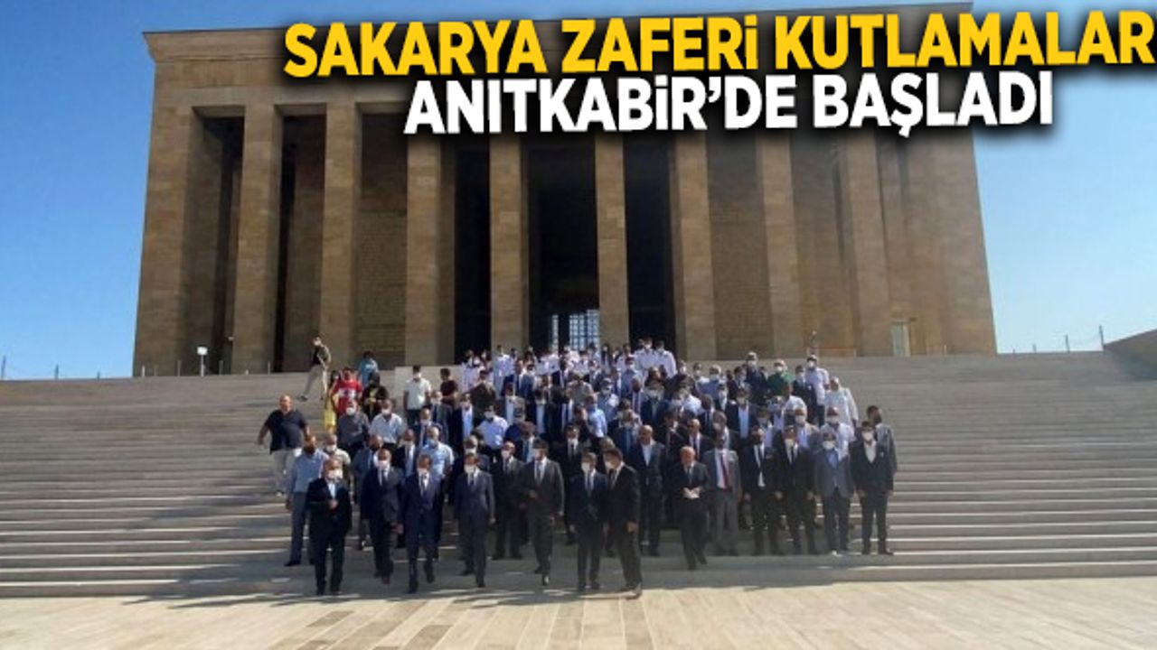 Başkent’te Sakarya Meydan Muharebesi’nin 100. Yıl Anma Programı Anıtkabir’de Başladı