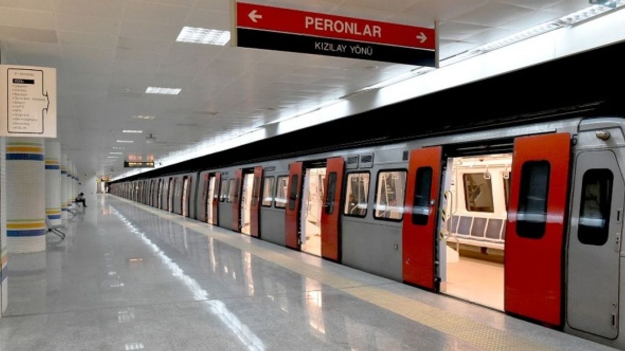 EGO Duyurdu: Hafta Sonu Metro Hattının İlgili Bölümü Kapatılacak
