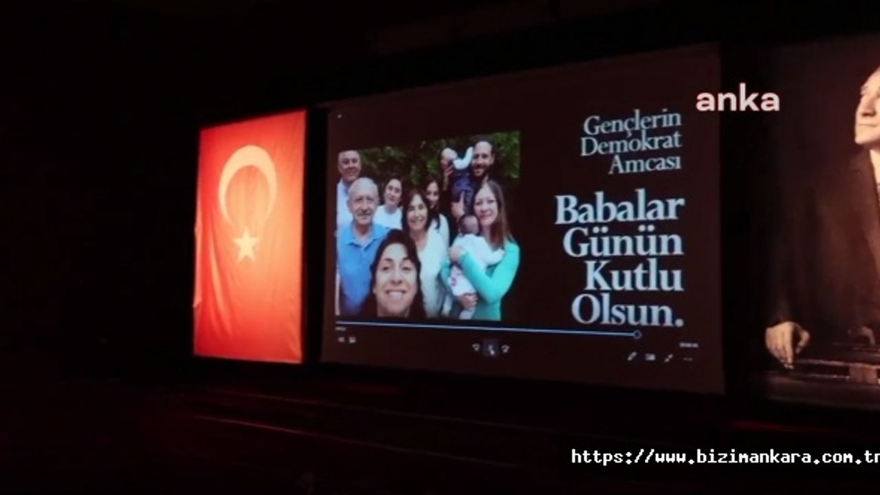 CHP Gençlik Kolları'ndan Kemal Kılıçdaroğlu'na 'Sürpriz Babalar Günü' Kutlaması