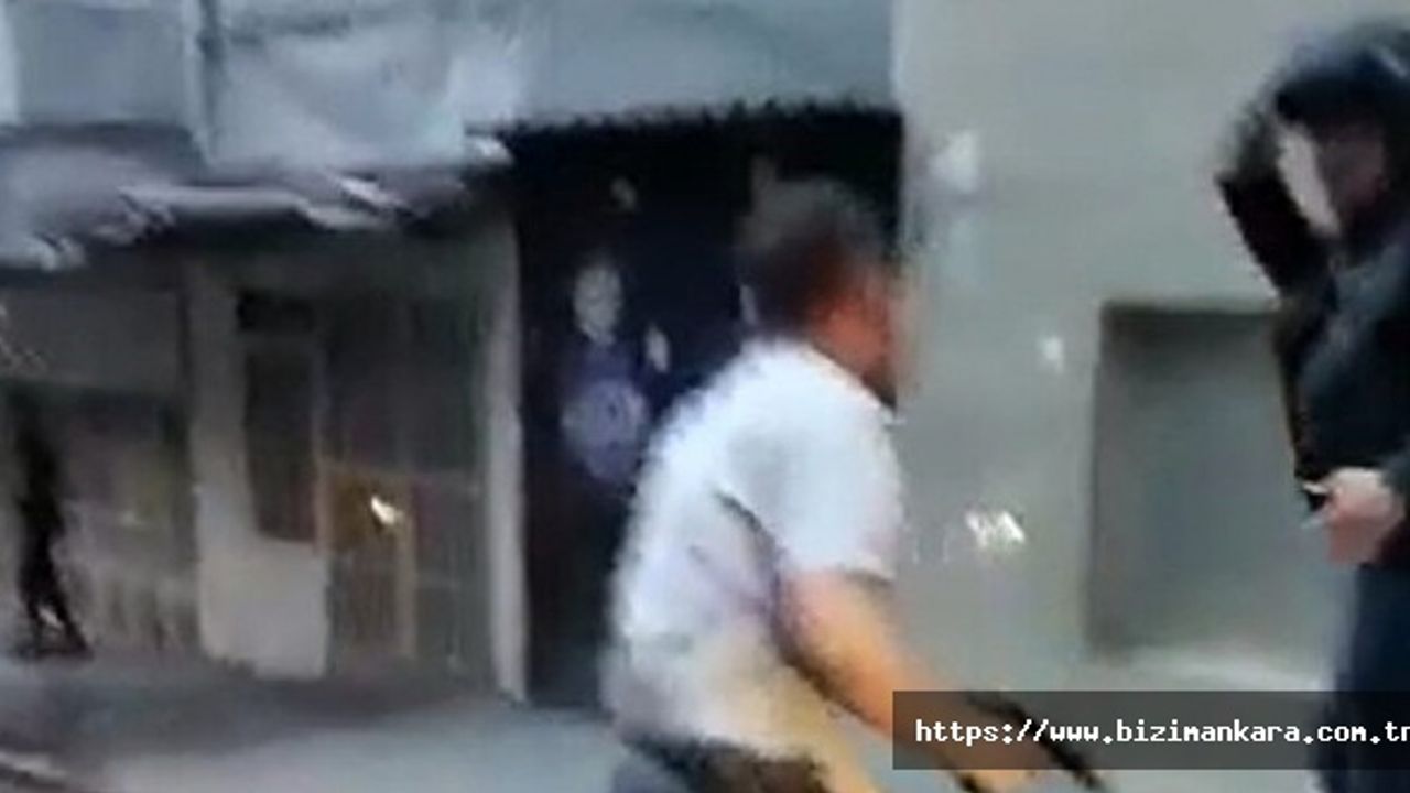 Sürücü Tartıştığı Moto Kuryeyi Tabanca İle Darp Etti