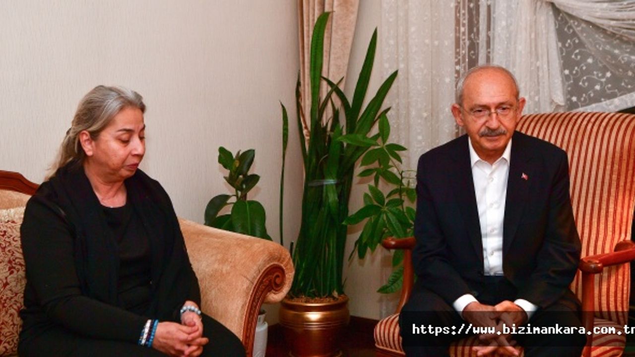 Kılıçdaroğlu'ndan, FOX TV Ankara Temsilcisi Tülay Ünal Öçten'e Taziye