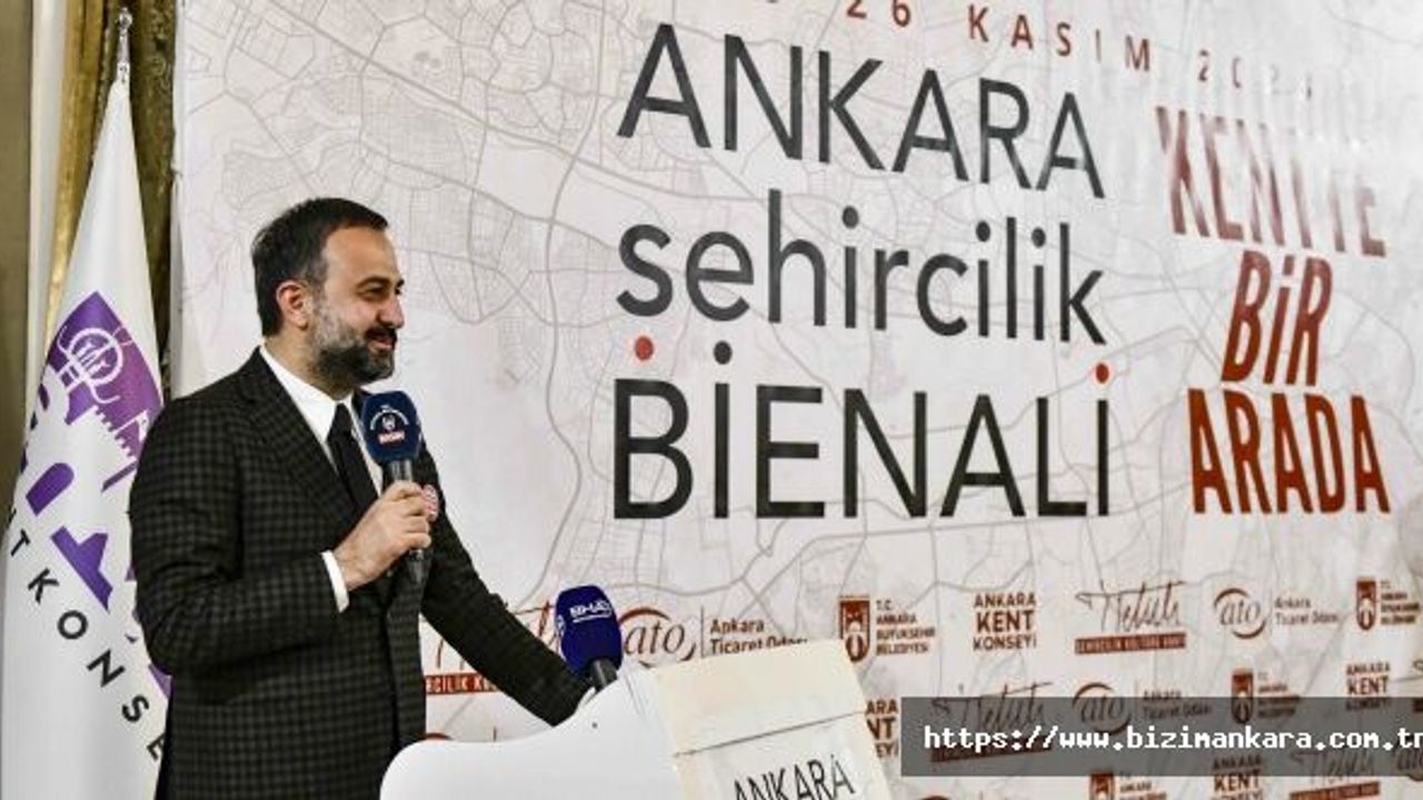 Türkiye'nin İlk Şehircilik Bienali Ankara'da