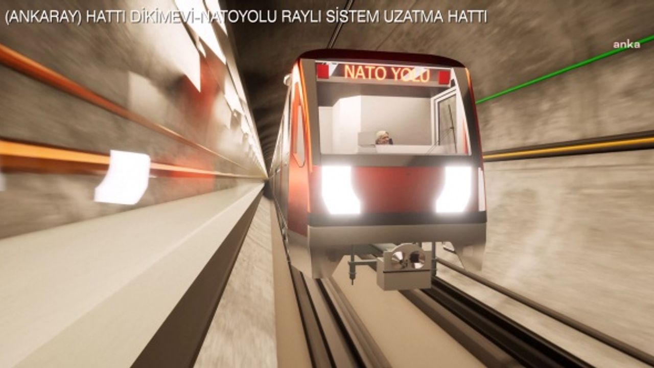 Ankara Büyükşehir Belediyesi 5 Farklı Metro Projesi Çalışmalarını Sürdürüyor