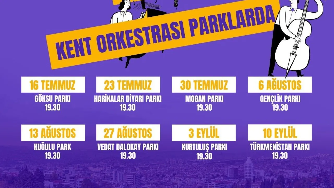 ABB’den Yaz Boyu Parklarda Müzik Şöleni