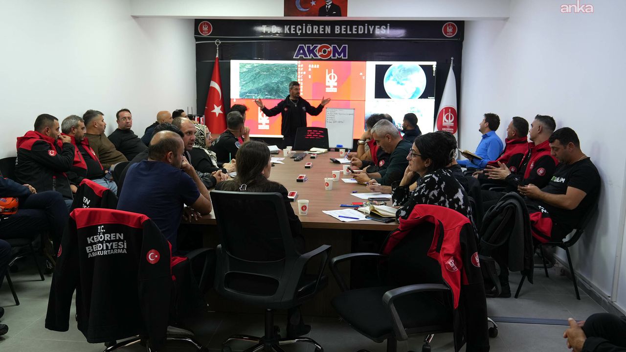 Keçiören Belediyesi’nin KEÇ-TİM Ekibine AFAD Akreditasyon Eğitimi Verildi