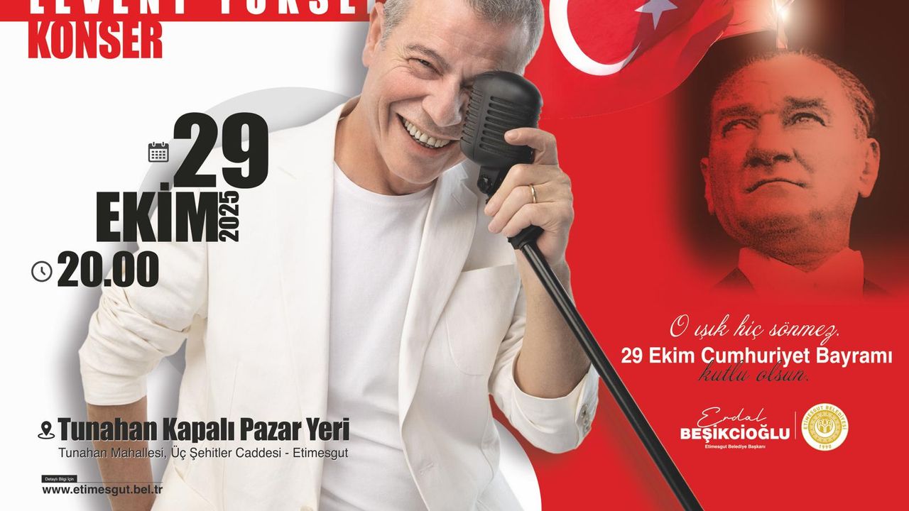 Cumhuriyet Bayramı'nda Etimesgut'ta Tangolar ve Levent Yüksel Konseri Var