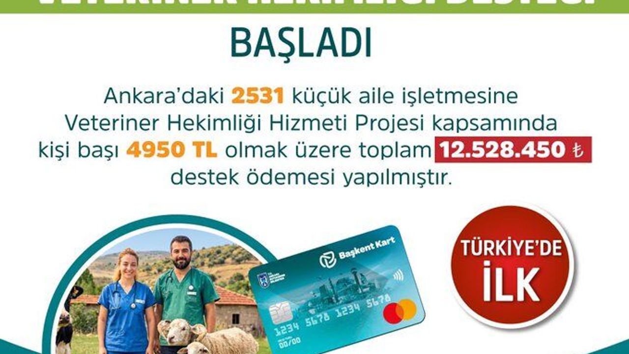 Mansur Yavaş'tan Yine Bir İlk: Küçük Aile Hayvancılık İşletm
