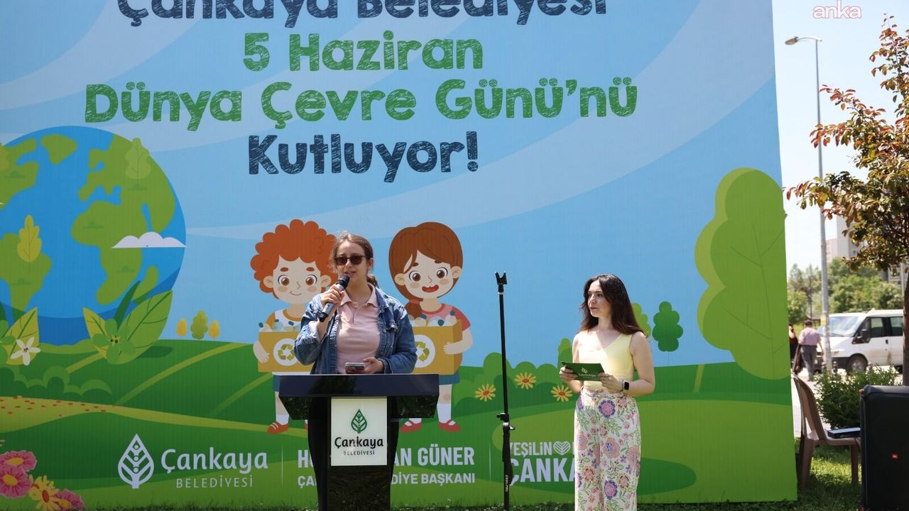 Dünya Çevre Günü Çankaya Kutlandı