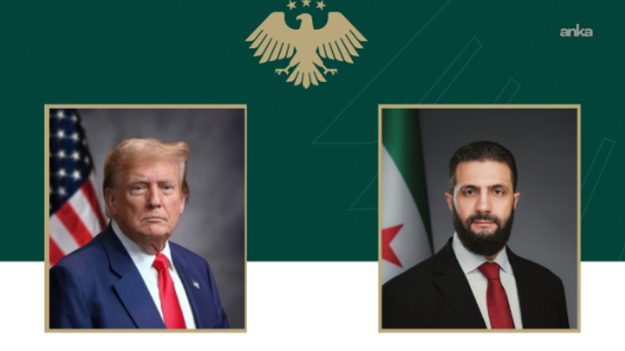 Suriye Cumhurbaşkanı Şara, ABD Başkanı Trump İle Görüştü
