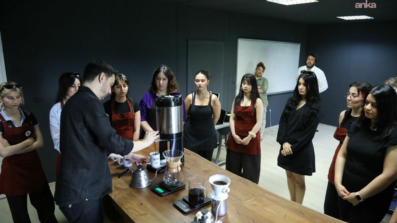 Çankaya'da Birleşmiş Milletler Desteğiyle Barista 