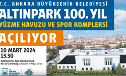 Altınpark Yüzme Havuzu Bugün Açılıyor