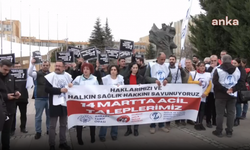 Ankara Tabip Odası'ndan Tıp Bayramı Öncesi Protesto