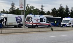 Ankara'da Trafik Kazası: 2 Kişi Yaralandı