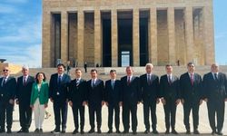 Muğla'nın CHP'li Başkanları Ata'nın Huzuruna Çıktı