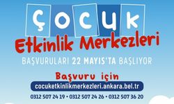 Ankara Büyükşehir Belediyesi Çocuk Etkinlik Merkezlerine Başvurular 22 Mayıs'ta Başlıyor