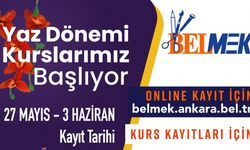 Ankara Büyükşehir BELMEK'te Yeni Dönem Kurs Kayıtları Başladı