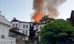 Beypazarı'nda Tarihi Evlerde Çıkan Yangın Sonucu 4 Ev Kullanılamaz Hale Geldi