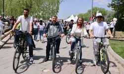 Gölbaşı'nda Pedallar Sağlıklı Yaşam İçin Çevrildi