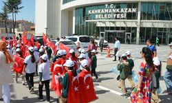 Kahramankazan'da Dünya Çevre Günü Kapsamında Yürüyüşü Düzenlendi