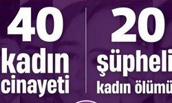 Kahreden Rapor: Bir Ayda 40 Kadın Katledildi