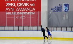 ABB'nin BelPa Buz Pateni Pisti, Junior Grand Prix Ankara Yarışlarında Antrenman Merkezi Oldu