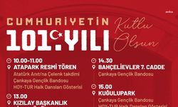 Cumhuriyet'in 101. Yılı, Çankaya'da Etkinliklerle Kutlanacak