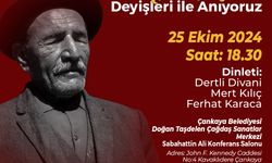 Aşık Veysel 130. Doğum Gününde Çankaya'da Anılacak