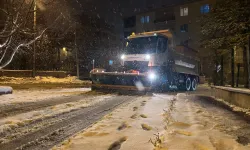 Ankara Keçiören'de Ekipler Kar Teyakkuzunda