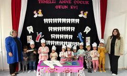 Temelli Anne-Çocuk Evi'nde Diş Sağlığı Etkinliği