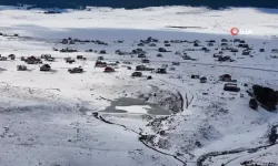 Çamlıdere'de Beyaz Örtüyle Masalsı Benli Yaylası