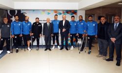 Şampiyon Ampute Sporcularından Yenimahalle Ziyareti