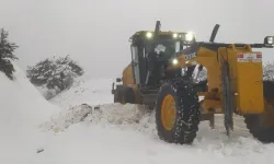 Beypazarı'nda Kar Yağışı Etkili Oldu