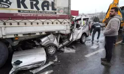 Ankara'da Etkili Olan Kar Nedeniyle Meydana Gelen Kazada Bir Kişi Hayatını Kaybetti