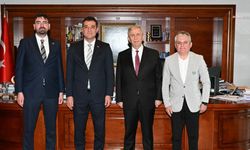 Giresun Belediye Başkanı Köse'den, Ankara Büyükşehir Belediye Başkanı Yavaş'a Ziyaret