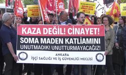 Soma'da Ölen Madenciler Ankara'da Anıldı