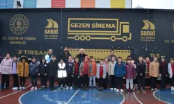 Gezen Sinema Tırı Çocukları Beyaz Perdeyle Buluşturuyor
