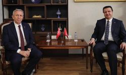 Mansur Yavaş, Saadet Partisi Genel Başkanı Mahmut Arıkan'ı Ziyaret Etti
