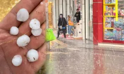 Ankara Polatlı'da Dolu Etkili Oldu