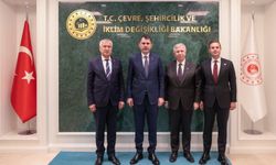 Mansur Yavaş'tan Çevre Bakanı Murat Kurum'a Ziyaret