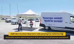 Ankara Büyükşehir Belediyesi'nden Bayramda 'Paylaşma Seferberliği'