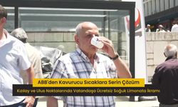 Ankara Büyükşehir Belediyesi'nden Limonata İkramı