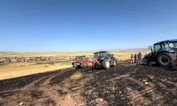 Ayaş'ta Yangın: 57 Dönüm Tarla Zarar Gördü