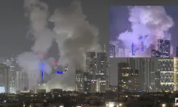 İran Füzeleri Ateşledi! Tel Aviv Duman Altında!