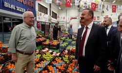 Yavuz Ağıralioğlu'ndan, Ankara Büyükşehir Belediyesi Toptancı Hali'ne Ziyaret