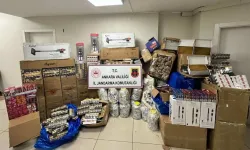 Ankara'da Kaçak Tütün ve Elektronik Aletler Ele Geçirildi