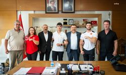 Gölbaşı Belediye Başkanı Odabaşı, Milli Sporcuları Makamında Ağırladı